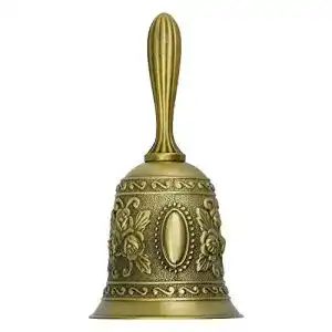 Handglocke DESON Traditionelle Rufglocke Zinklegierung