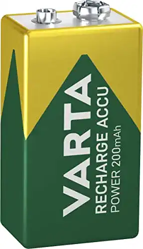 9V-Akku Varta Rechargeable Accu Ready2Use vorgeladen