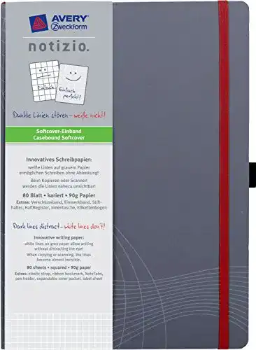 Notizbuch-Softcover AVERY Zweckform 7021 Notizbuch notizio