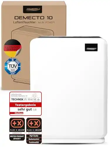 Luftentfeuchter Comedes Demecto 10 – Geräuscharm
