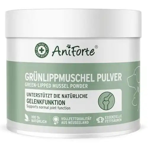 Grünlippmuschel (Hund) AniForte Grünlippmuschelpulver 250g