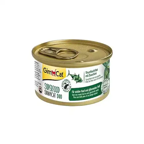 Katzenfutter mit hohem Fleischanteil GimCat Superfood ShinyCat