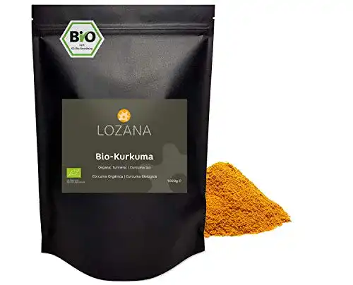 Kurkumapulver Lozana BIO Kurkuma Pulver, 1 kg