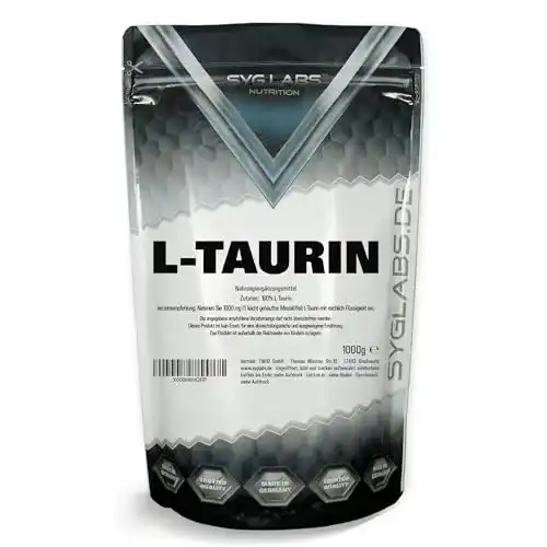 Taurin Syglabs Nutrition 100 Prozent Pulver, 1000 g rein