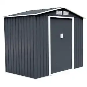 Gartenhaus Metall COSTWAY Metall Gerätehaus 277x191x192cm