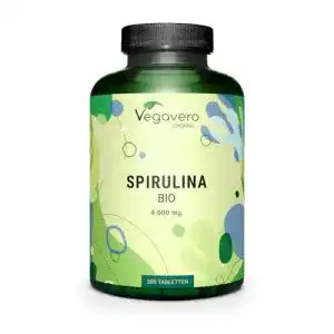 Spirulina-Tabletten Vegavero SPIRULINA BIO ® 1000 mg pro Tabl.