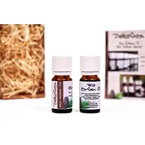 Zirbenöl Dekobox Bio, Doppelpackung, 2X 10ml, 100% naturrein