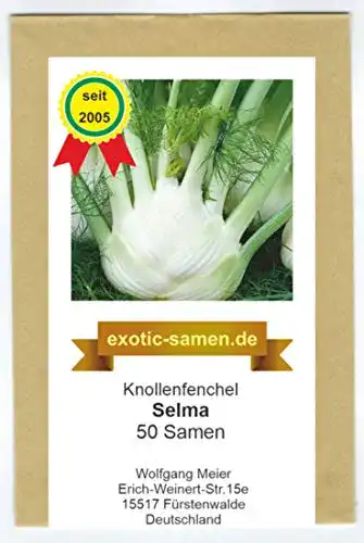 Fenchel-Samen exotic-samen Knollenfenchel, Selma, 50 Samen