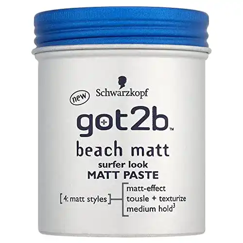 Haarcreme Got2B Schwarzkopf Strandmatte Haarstyling Paste