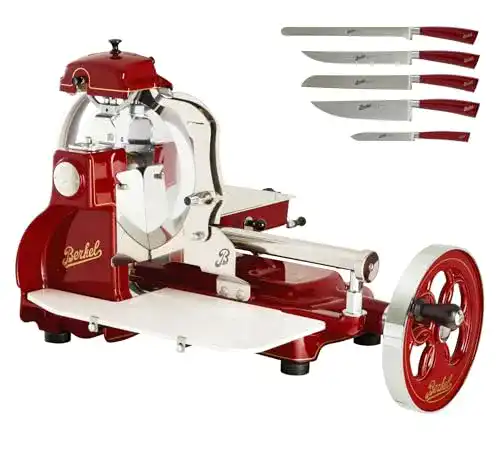 Berkel-Aufschnittmaschine Berkel Volano B3 rot/gold
