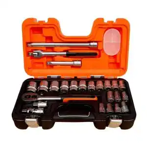 Steckschlüsselsatz 1/2 Zoll Bahco S240 Neuer Belzer, 24 Stück