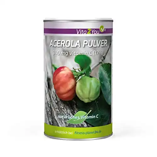 Acerola Vita2You Vitamin C Pulver – 200g – Hochdosiert