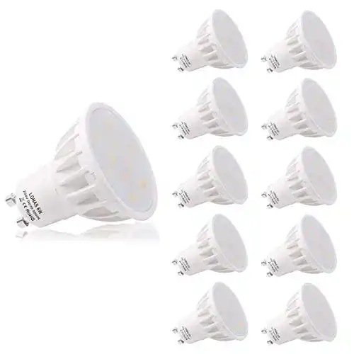 LED-Lampen LOHAS-LED GU10 LED Lampen kaltweiß, LOHAS 6W