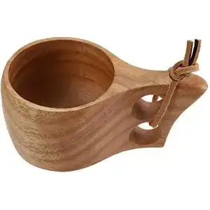 Kuksa Kyowoll Nordic Style Handmade Rucksack Holzbecher Kaffeetasse