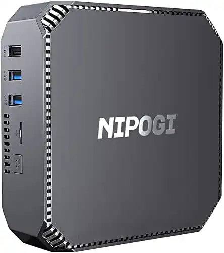 Mini-PC NiPoGi Mini PC, Celeron J3455 8GB RAM/128GB ROM