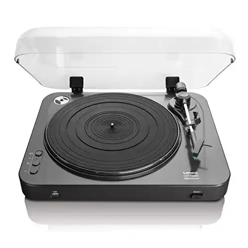 Plattenspieler (halbautomatisch) Lenco LBT-120 BK, mit Bluetooth