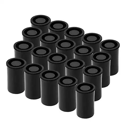 Filmdosen Bujingyun aus Kunststoff, Kaliber, 35 mm Schwarz