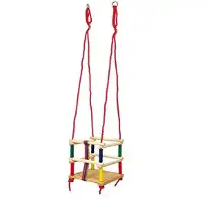 Gitterschaukel small foot 6997 Kleinkindschaukel mit Gurt