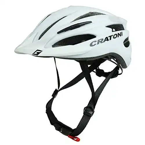Cratoni-Fahrradhelm Cratoni Fahrradhelm Pacer, White matt