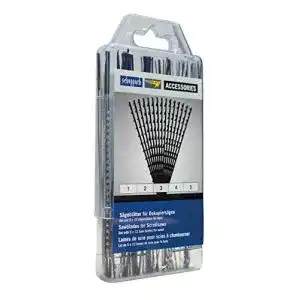 Dekupiersägeblatt Scheppach Universal-Sägeblatt-Set 60 Stück