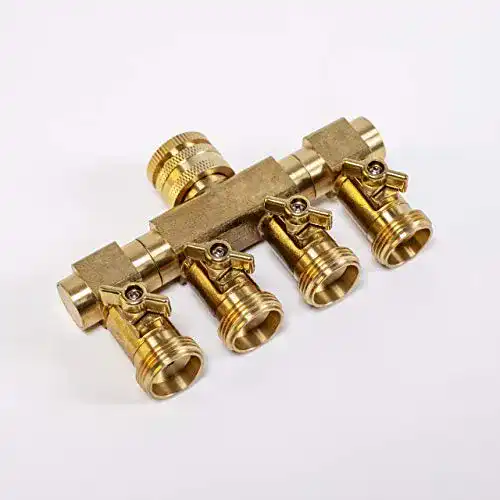 4-Wege-Verteiler UPP Wasserverteiler 4-Wege für 1/2″ & 3/4″