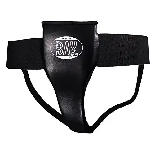 Suspensorium BAY ® Damen Tiefschutz PU Größe S, schwarz