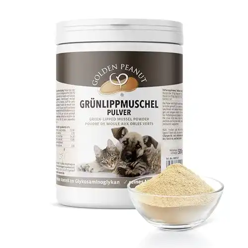 Grünlippmuschelpulver GOLDEN PEANUT 500g Dose