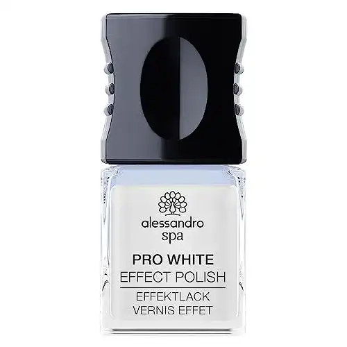 Nail-Whitener alessandro Spa Pro White Nail Effect Polish 10 ml