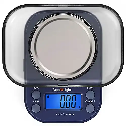 Feinwaage (0,01 g) ACCUWEIGHT 300/0,01g, mit Zählfunktion