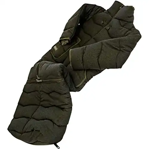 Ansitzsack Carinthia Ansitzjacke und Fußteil aus Webpelz Gr. L