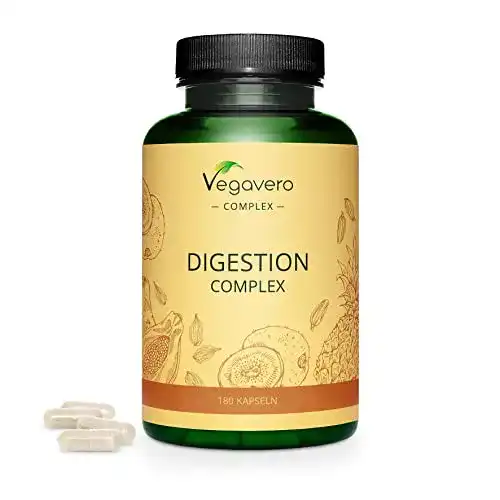 Die beste Verdauungsenzyme Vegavero Komplex ® 180 Kapseln 2026 Test Bestseller Verdauungsenzyme Vegavero Komplex ® 180 Kapseln