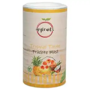 Früchte-Müsli myfruits Früchte Müsli, Tropical Taste, 500g