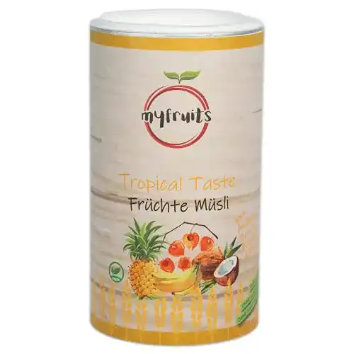 Früchte-Müsli myfruits Früchte Müsli, Tropical Taste, 500g