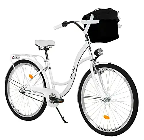Die beste Damenfahrrad Milord Bikes Milord. Komfort Fahrrad mit Korb 2026 Test Bestseller Damenfahrrad Milord Bikes Milord. Komfort Fahrrad mit Korb