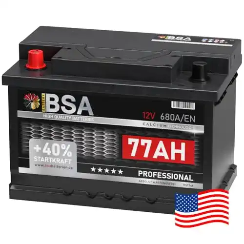 Autobatterie 77Ah BSA