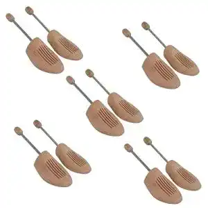 Schuhspanner Sneakerprofi 5 Paar Holz Spiralfeder, Echtholz