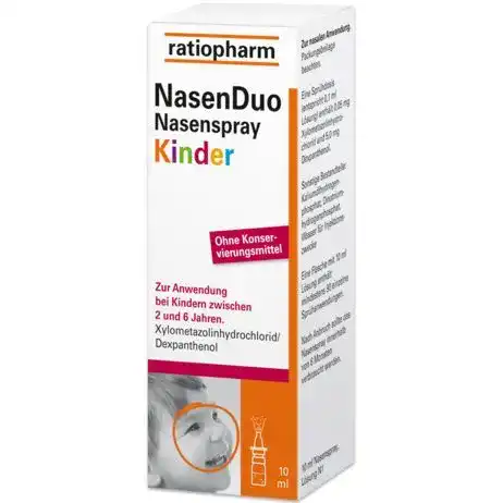 Nasenspray Kinder Ratiopharm NasenDuo für Kinder Spar-Set