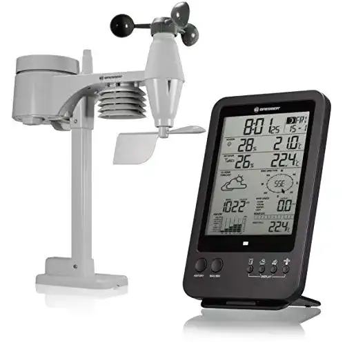 Bresser-Wetterstation Bresser Wetterstation Funk mit Außensensor
