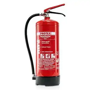 Feuerlöscher 6kg MBS FIRE Pulver-Feuerlöscher, Brandklassen ABC