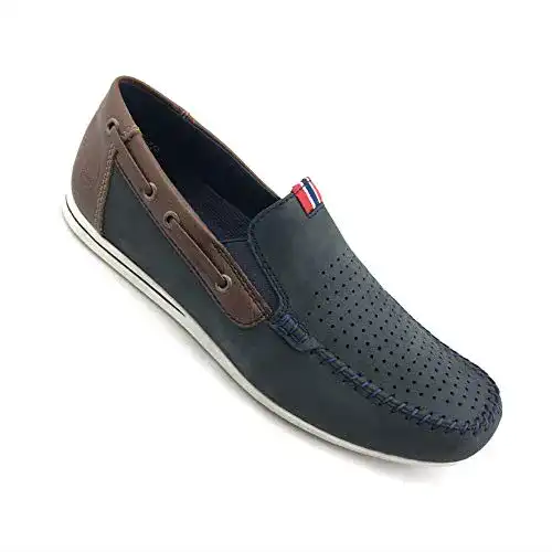 Bootsschuhe Herren Rieker Nautic II Mens Nubuck Boat Shoes