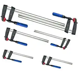 Schraubzwingen-Set Vago-Tools 6 tlg Set Schraubzwingen