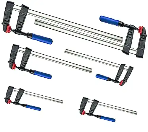 Schraubzwingen-Set Vago-Tools 6 tlg Set Schraubzwingen