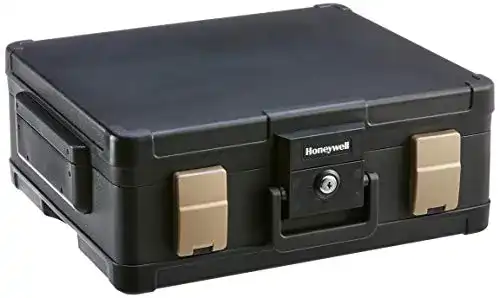 Feuerfeste Geldkassette Honeywell 1104G, 11 L, 60 Minuten Schutz