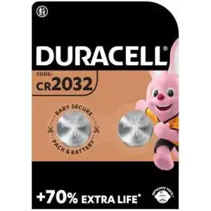 CR2032 Duracell Specialty 2032 Lithium-Knopfzelle 3 V, 2er-Pack