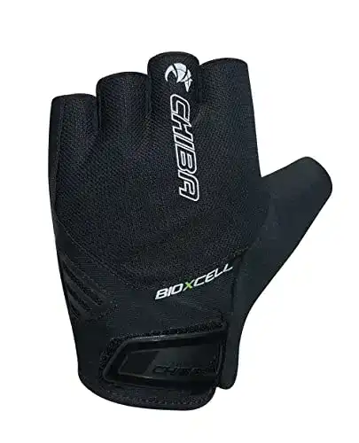 Chiba-Fahrradhandschuhe Chiba BioXCell Air, Farbe Schwarz