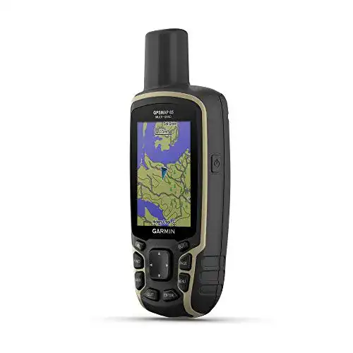 GPS-Empfänger Garmin GPSMAP 65s inkl. Tragetasche