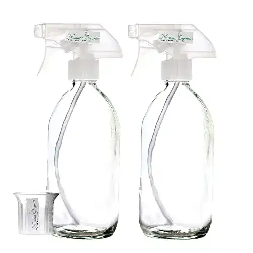 Glassprühflaschen Nomara Organics Made with Love, 2 x 500ml