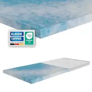 Topper 200 x 200 ARBD mit 3D-Mesh-Klimaband, H2