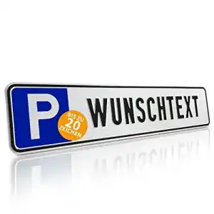 Parkplatzschild Betriebsausstattung24 ® Individuell