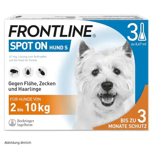 Spot-on Hund Frontline Spot on H 10 Lösung f.Hunde